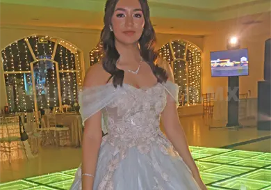 María Fernanda celebró su gran noche María Fernanda celebró su gran noche