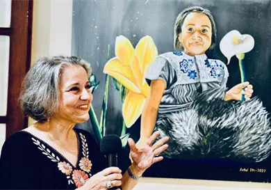 Llega exposición de Castellanos al Mutap
