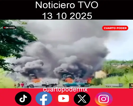 Noticiero TVO 13 10 2025. #TuDiarioVivir con Adolfo Abosaid