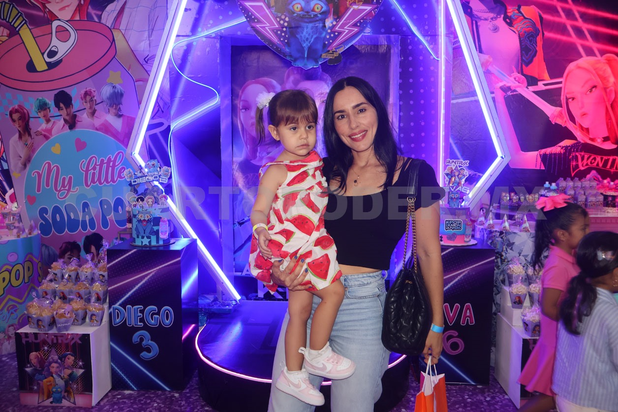 Diego y Eva cumplieron 3 y 6 años de edad