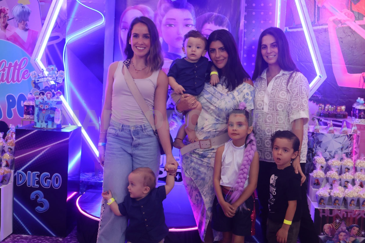 Diego y Eva cumplieron 3 y 6 años de edad