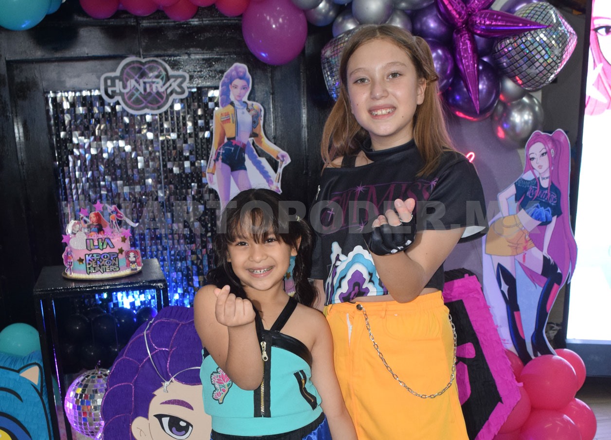Ilia y Azul festejan su cumpleaños