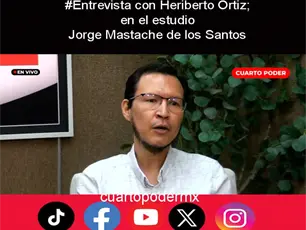 #Entrevista con Heriberto Ortiz; en el estudio Jorge Mastache de los Santos