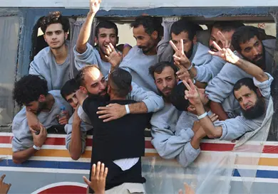Hamás entregó 20 rehenes israelíes con vida