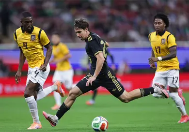 Tablas México vs Ecuador