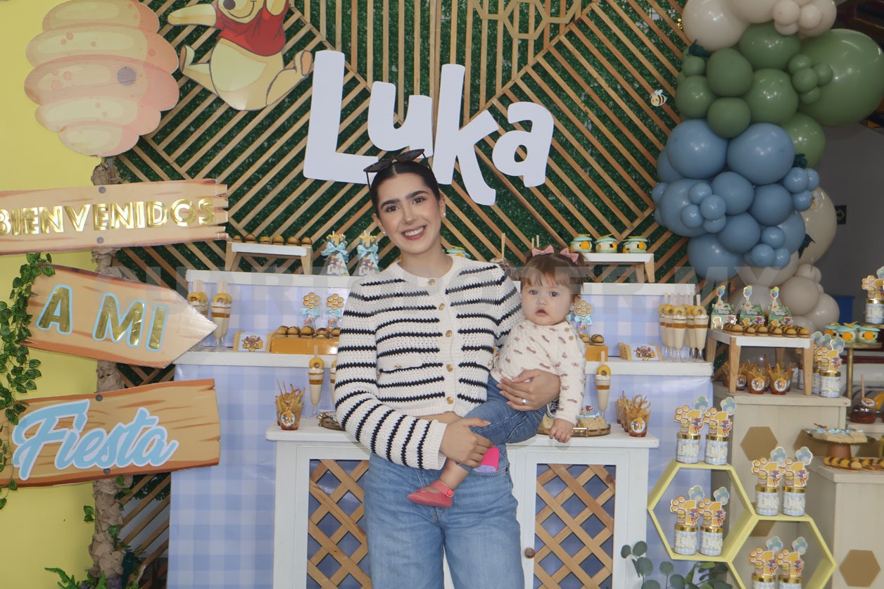Luka celebró su primer cumpleaños