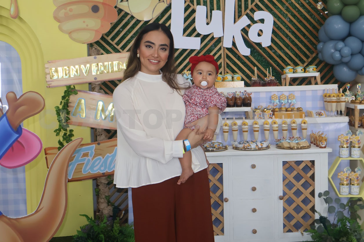 Luka celebró su primer cumpleaños