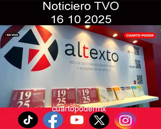 Noticiero TVO 16 10 2025. #TuDiarioVivir con Adolfo Abosaid
