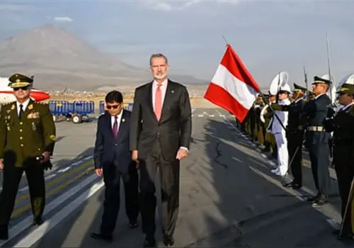 Rey Felipe VI visita Arequipa