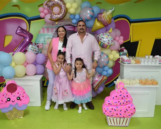 Nicole cumple 7 años