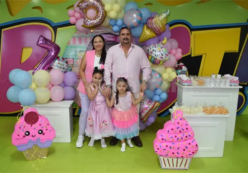 Nicole cumple 7 años
