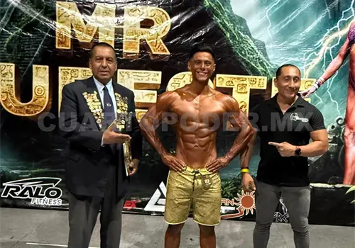 Ángel Estrada brilla en el Mr. Sureste 2025