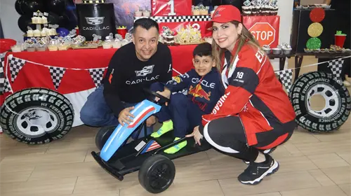 Un festejo único para Raúl