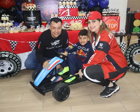 Un festejo único para Raúl