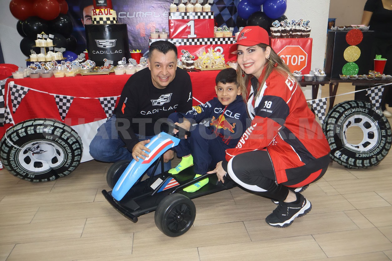 Un festejo único para Raúl