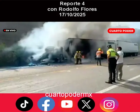 REPORTE4 | 17 10 2025 con Rodolfo Flores