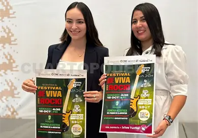 Invitan al Festival ¡Que Viva el Rock! Invitan al Festival ¡Que Viva el Rock!