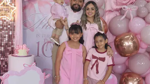 Maki celebró sus 10 años con temática coquette
