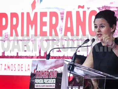 Luisa Alcalde critica relanzamiento del PAN