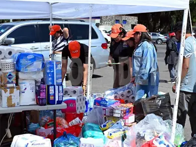 Reúne UNAM 65 toneladas de víveres para damnificados