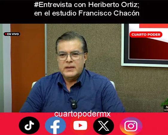 #Entrevista con Heriberto Ortiz; en el estudio Francisco Chacón