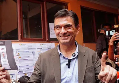 Paz Pereira es presidente de Bolivia; se impuso a Quiroga Paz Pereira es presidente de Bolivia; se impuso a Quiroga