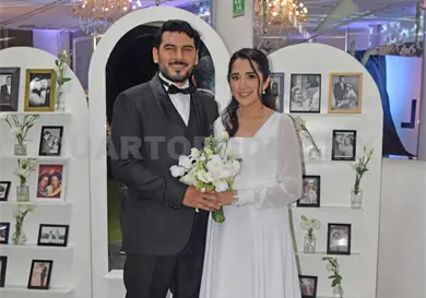 Luis Ángel y Georgina, felices Luis Ángel y Georgina, felices