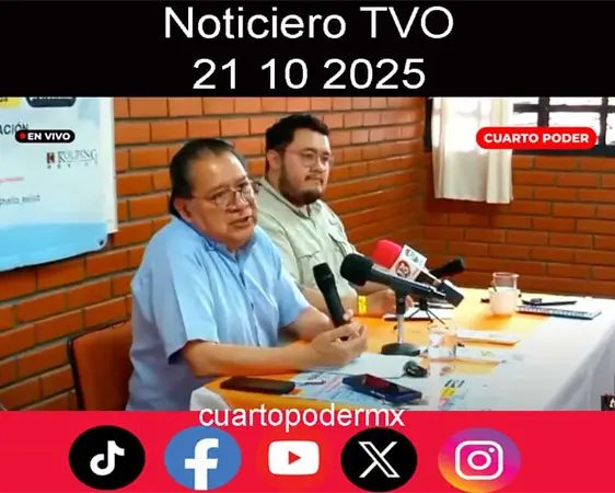 Noticiero TVO 21 10 2025. #TuDiarioVivir con Adolfo Abosaid