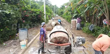 Avanzan obras comunitarias en municipios