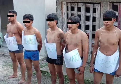 Lapidan a joven y capturan a asesinos
