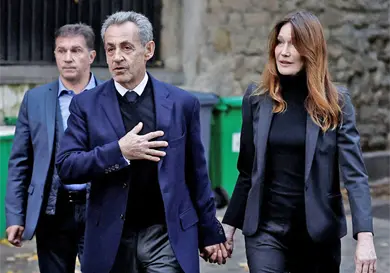 Nicolas Sarkozy inicia su condena en prisión Nicolas Sarkozy inicia su condena en prisión
