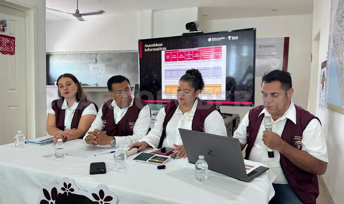 Se informó que estos pagos se harán a lo largo octubre para la beca Benito Juárez. Cortesía