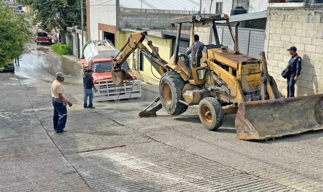 Fue en una pendiente donde la pipa falló y se fue de reversa. Juan Orel / CP