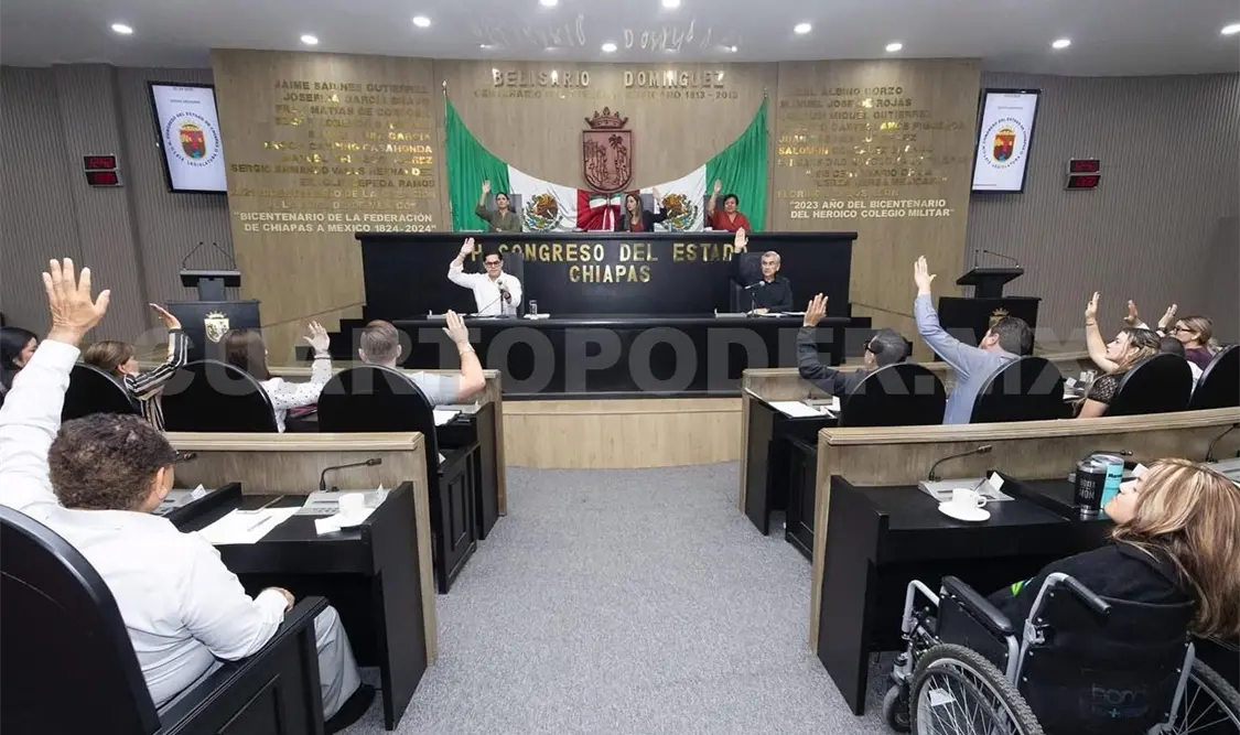 Aspecto de la sesión de este miércoles 22 octubre en el Congreso local. Cortesía