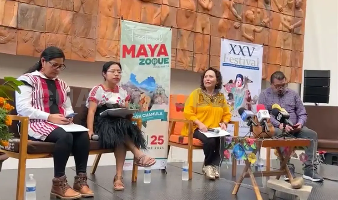 Rueda de prensa con organizadores del festival. Cortesía