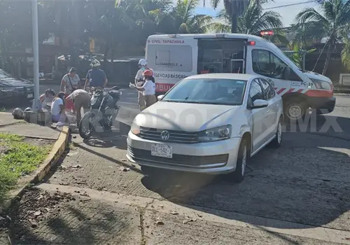 Se impactan por rebasar por la izquierda