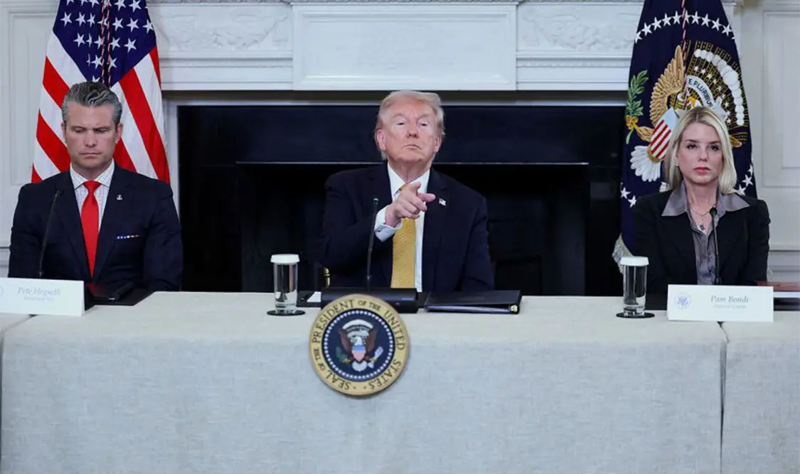 Donald Trump presume resultados contra cárteles