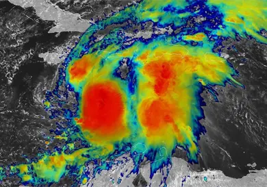 Melissa deja 4 muertos y avanza en el Caribe Melissa deja 4 muertos y avanza en el Caribe