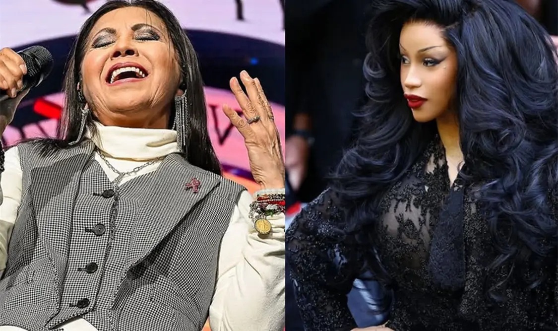 Cardi B canta éxitos de Ana Gabriel