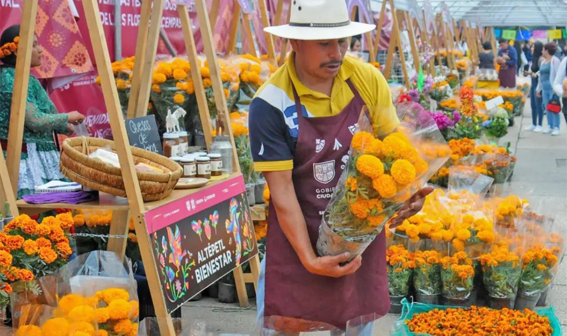 Conservar las tradiciones, es conservar el patrimonio, el festival aromatiza Paseo de la Reforma. Cortesía