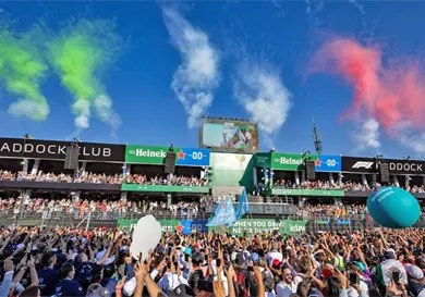 Así largarán los pilotos en el GP de México Así largarán los pilotos en el GP de México