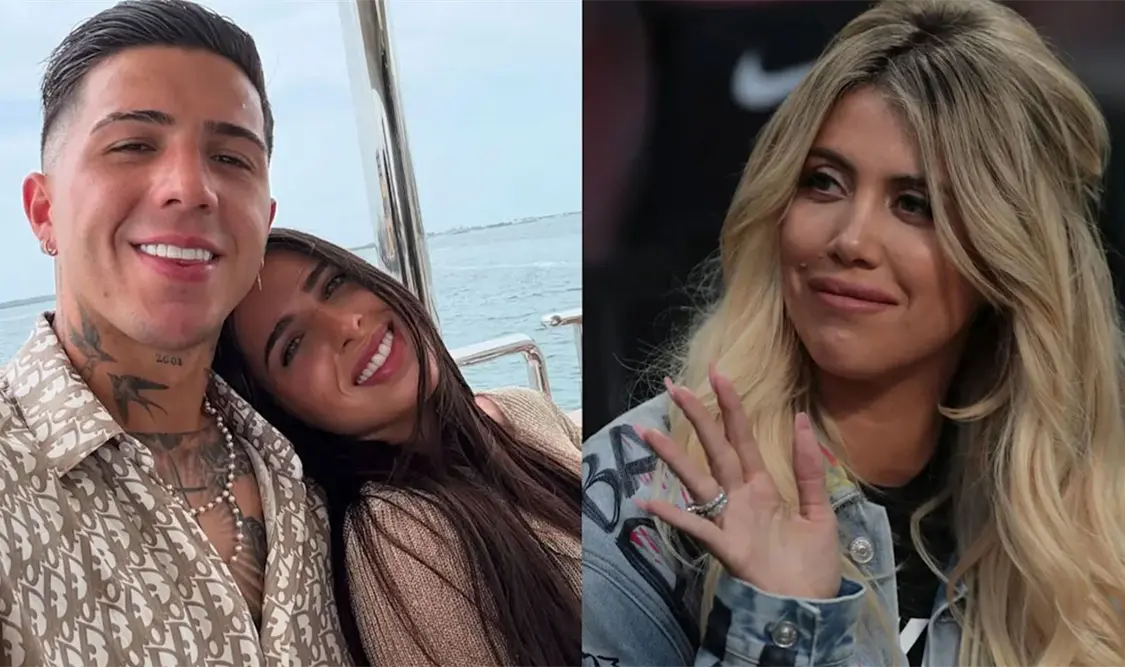 Wanda coquetea con esposo de Valentina