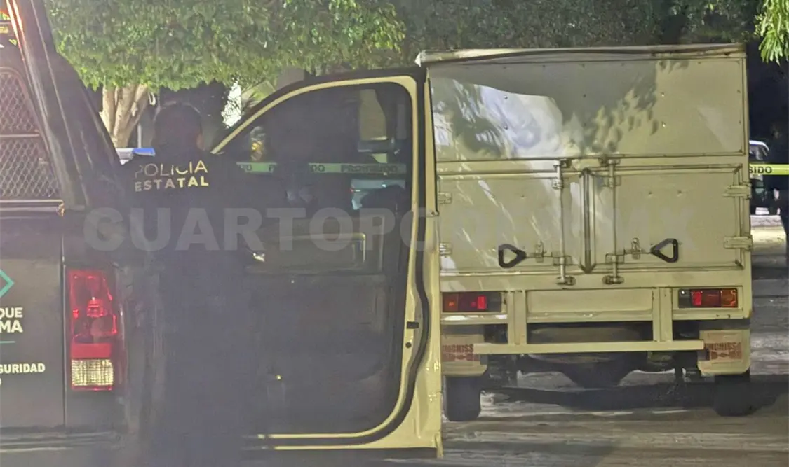 El joven fue encontrado tirado bocabajo sobre un charco de sangre. Ulises Villalobos / CP