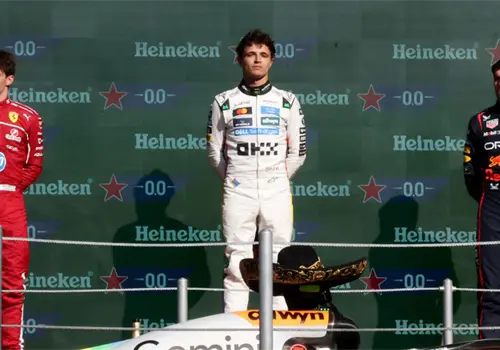 Lando Norris conquista el Gran Premio de México