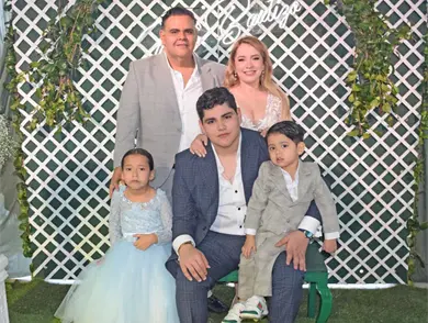 Jorge Hernán fue bautizado