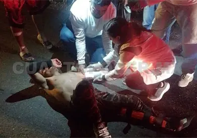 Tres motoristas resultan gravemente lesionados Tres motoristas resultan gravemente lesionados