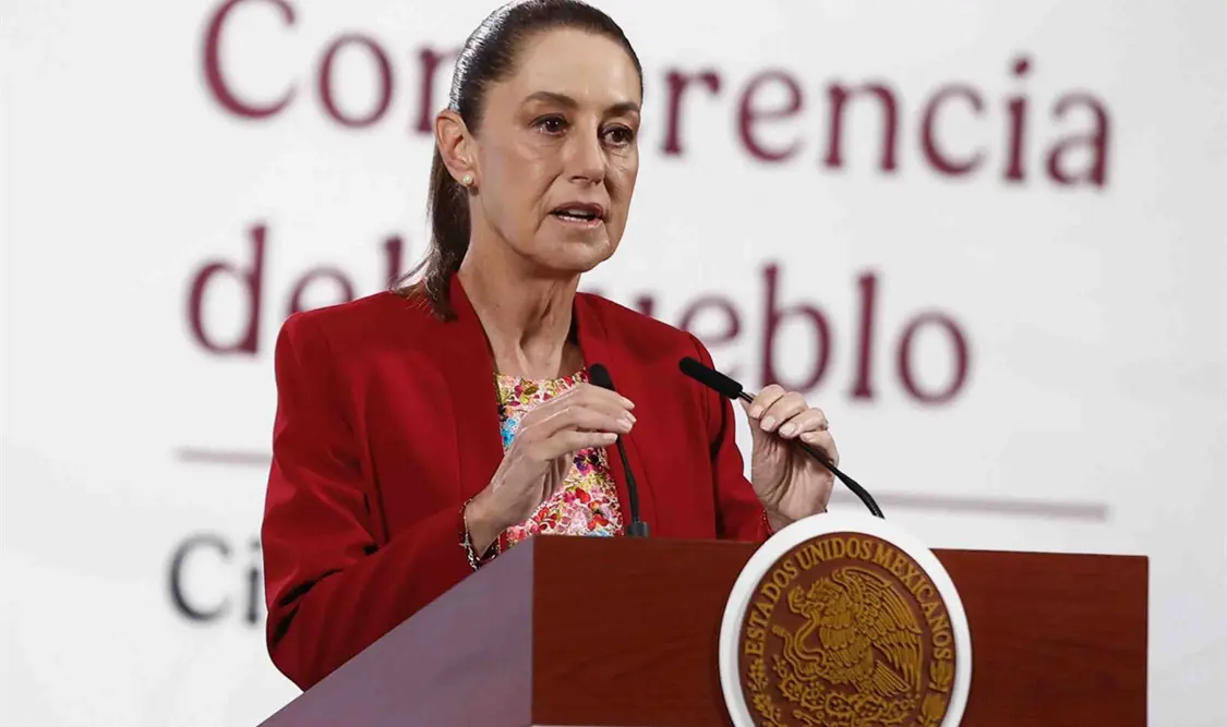 Claudia Sheinbaum reconoció la histórica incautación de armas. Cortesía