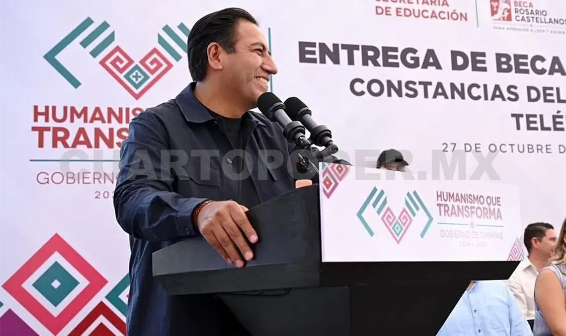 Resaltó la importancia de brindar herramientas a la juventud estudiantil del estado. Cortesía