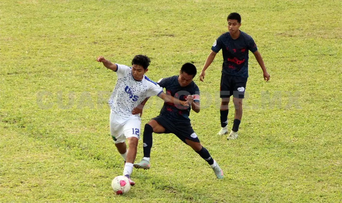 La Universidad del Sureste (UDS) FC y Huracanes de Arriaga repartieron puntos al igualar a dos goles. Cortesía