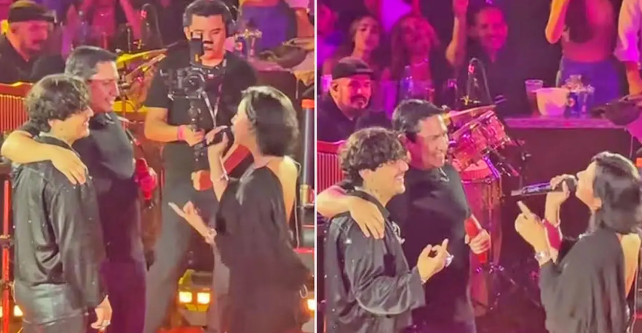 Critican a Julión por cantar con Ángela Aguilar